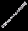 Crystal linked bracelet