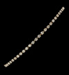 Single line anklet