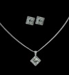 Square Pendant Set